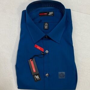 NWT JF J.Ferar Mens Slim Dress Shirt Sz.XL